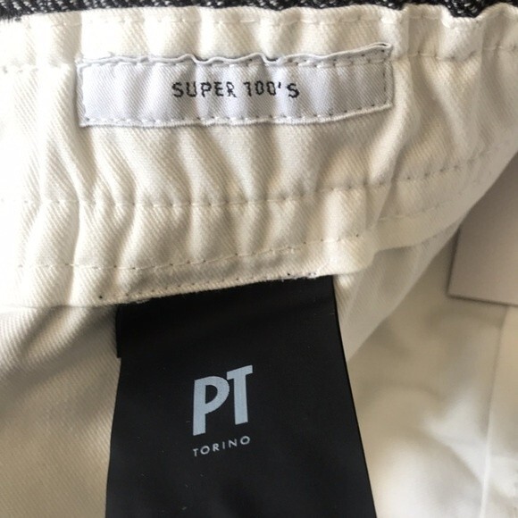 PT Torino Rebel Fit Wool Jogger Trousers sz 35 - Picture 8 of 16